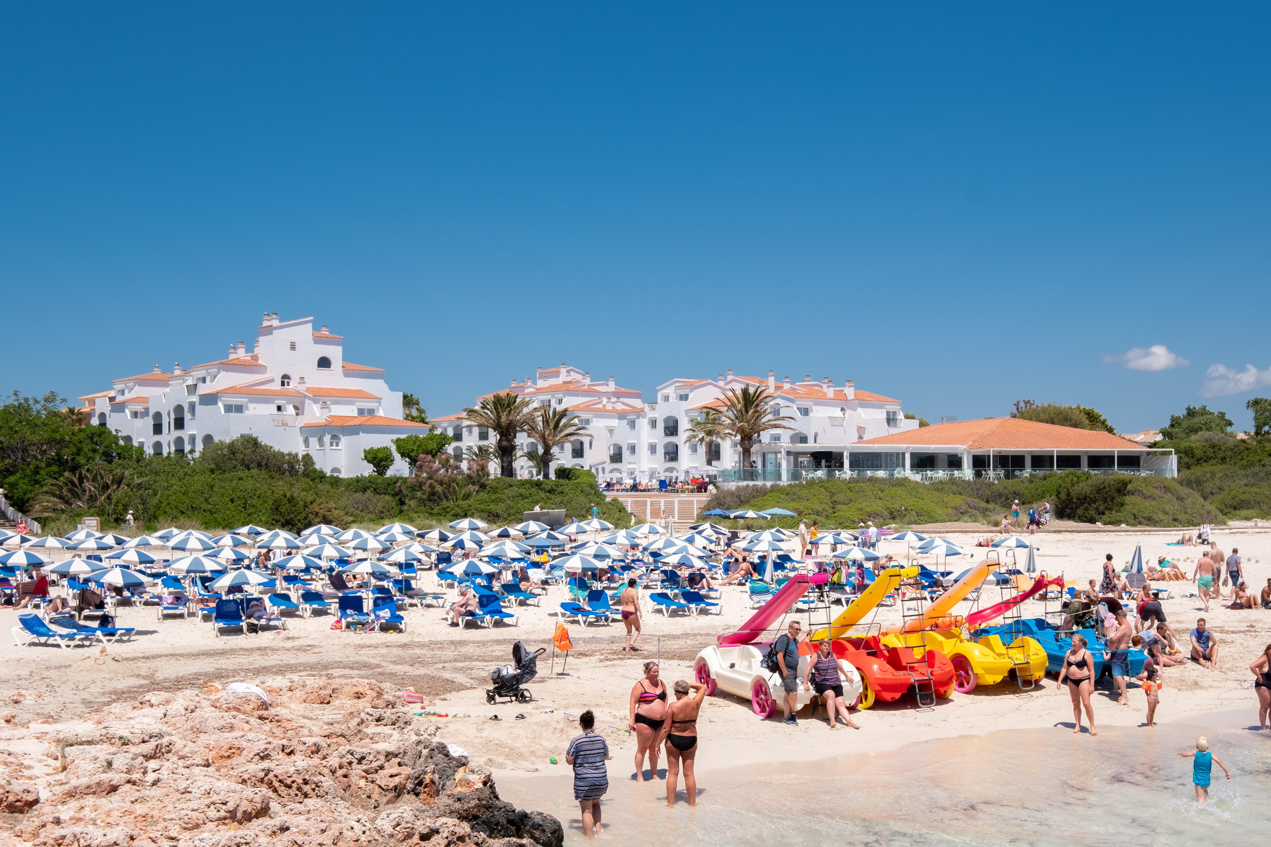 Carema Beach Menorca Cala en Bosch Dış mekan fotoğraf